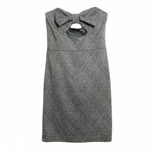 Daylight | Houndstooth Bow Front Tube Dress